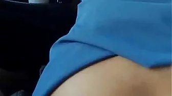 Public fuck in the car