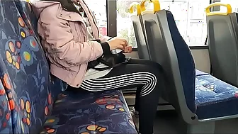 The father was going to the bus and his stepdaughter was getting on the bus to go home. On the bus she started to put her be of one mind his cock and when she got home her father fucked her well.